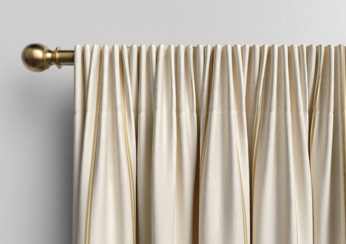 The British Stripe Co. Victoria, Chilterns No.1 - Made to Measure Curtains - Image 9